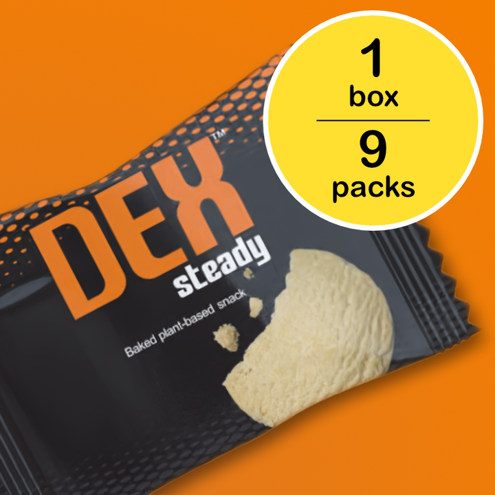 DexSteady 25g Wholewheat Energy Bites (1 box / 9 packs)