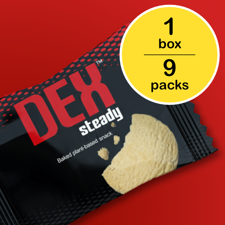 DexSteady 25g Wheat Energy Bites (1 box / 9 packs)